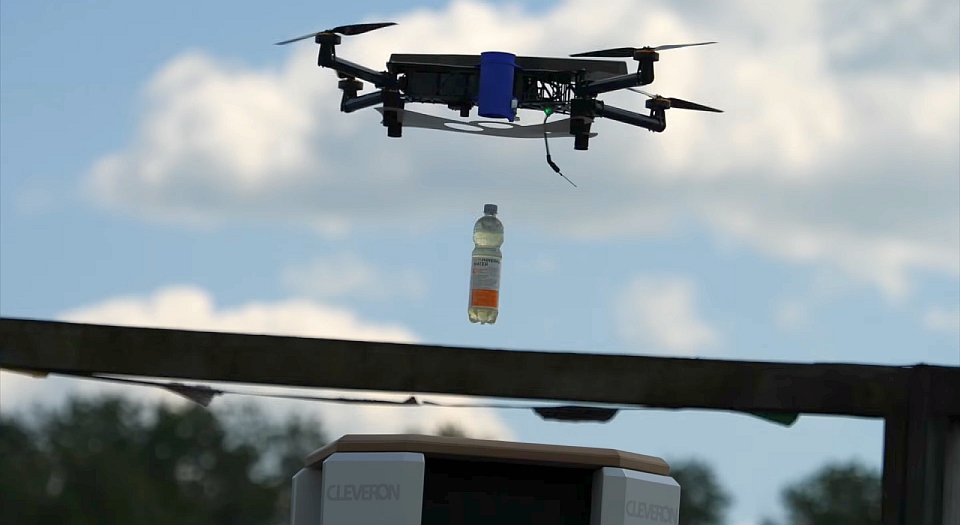 Delivery Drone in Action.