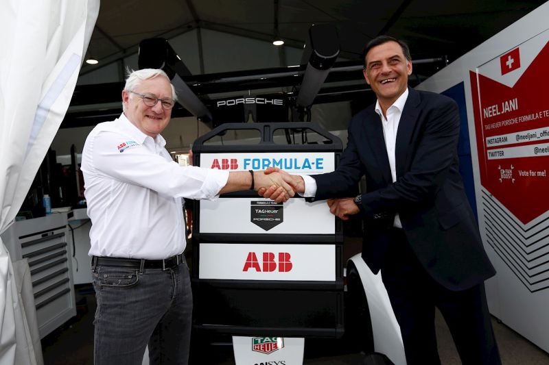 ABB und Porsche.