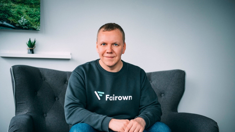 Fairown CEO Hendrik Roosna wants the initiative to promote conscious and green consumption, as well as sustainable production.