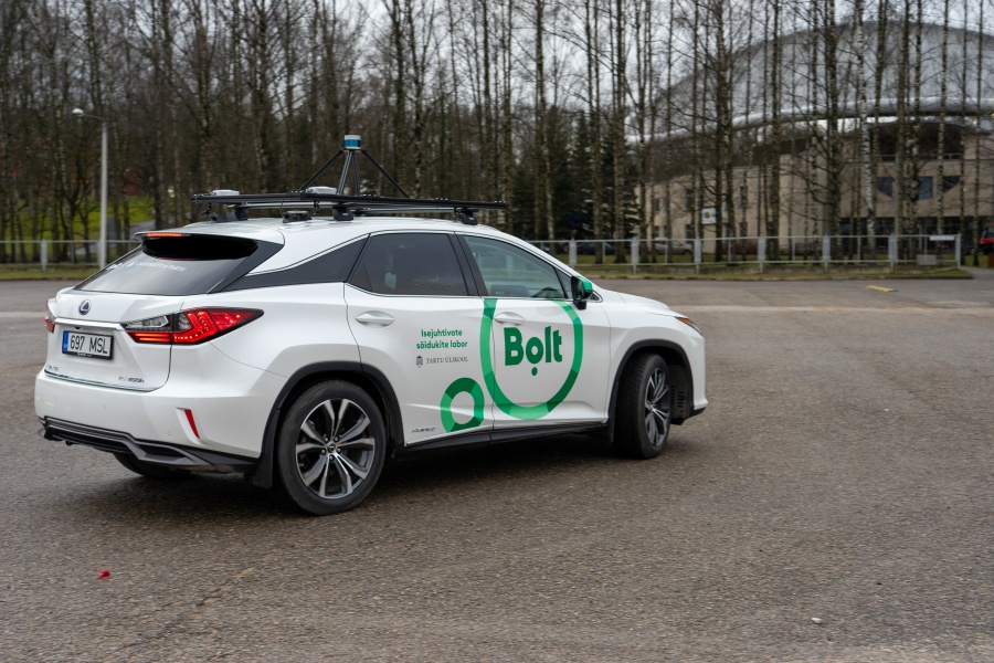 Bolt self-driving car.