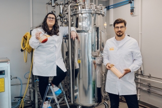 ÄIO co-founders Nemailla Bonturi and Petri Jaan Lahtvee